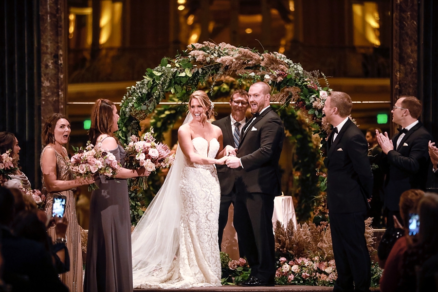 Weddings at the Hilton Netherland Plaza Hall of Mirrors